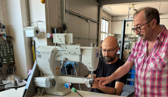 Assistenza tecnica macchine da cucire professionali