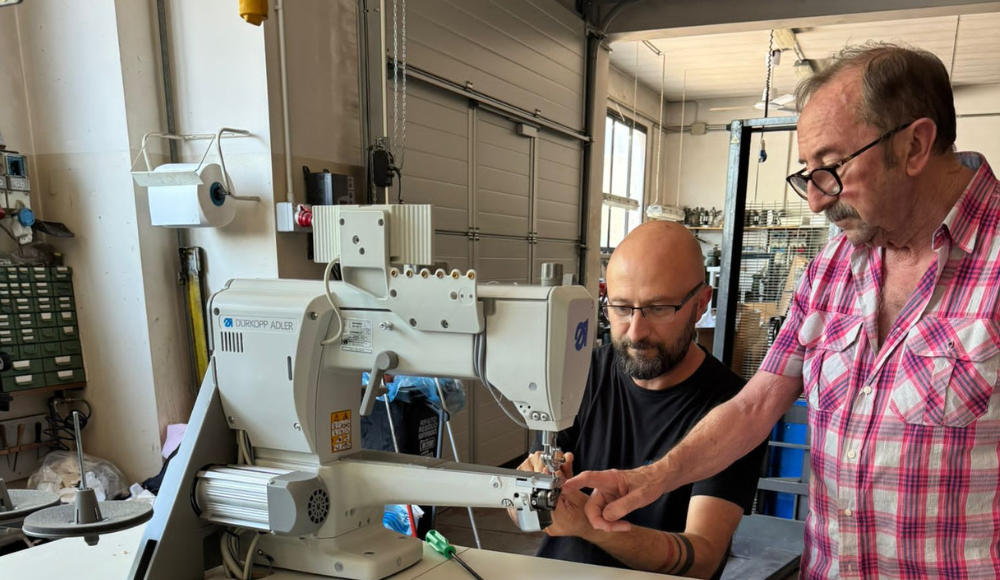 Assistenza tecnica macchine da cucire professionali