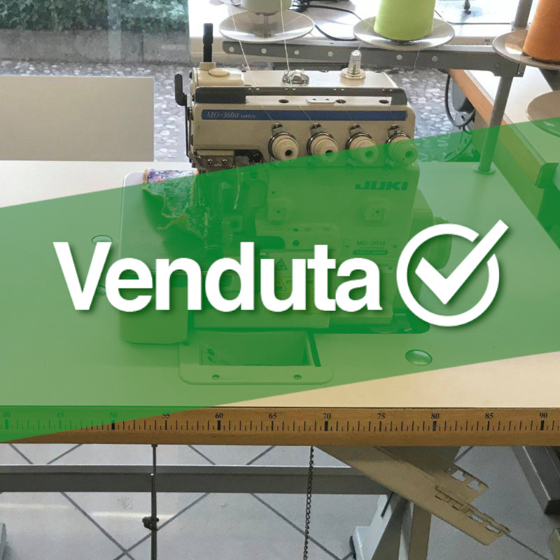 macchina da cucire tagliacuci Juki 3714 usata - venduta!